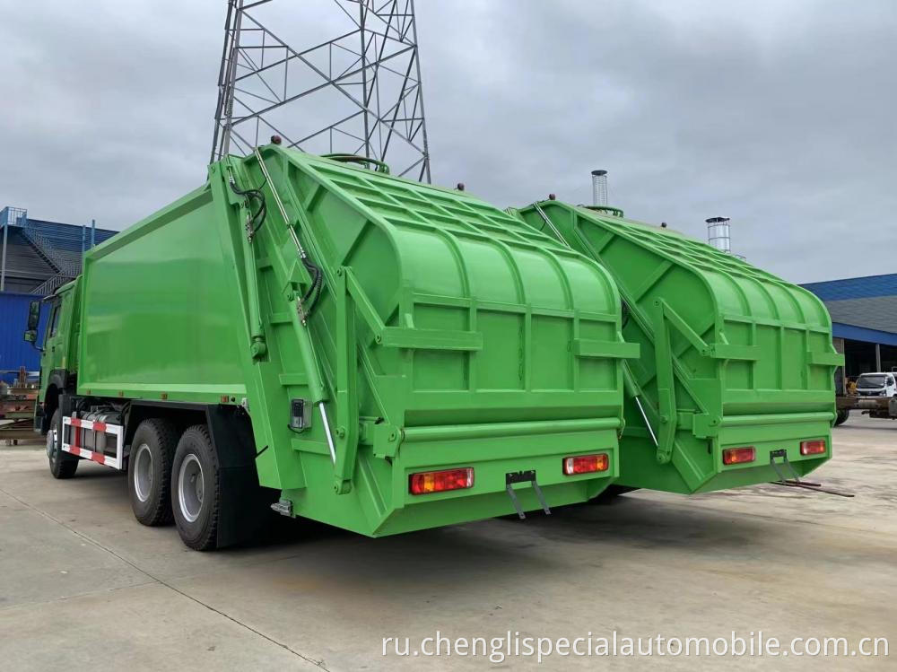 Howo 18cbm Garbage Compactor Truck 3 Jpg